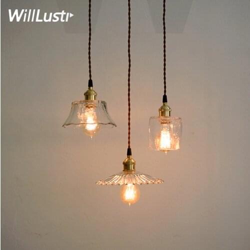 Hammered glass pendant lamp handmade frosted glass suspension light art lighting fixture restaurant hotel bar cafe dinning room