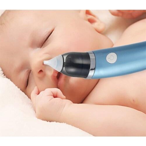Dropshipping Baby Electric Nasal Aspirator Nose Snot Sucker Cleaner Rechargeable Newborn Nasal Congestion Device