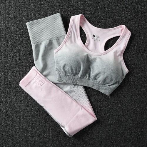 Sports Bra Seamless Leggings Workout Clothes Sport Suit Women Fitness Set Sportswear Peeli 2 Piece Yoga Set Women Gym Set