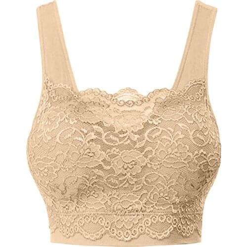 Sexy Womens Tube Top Seamless Lace Underwear Intimates Bra Top Sports Bras Comfortable Bralette Top Female Fashion Brassiere