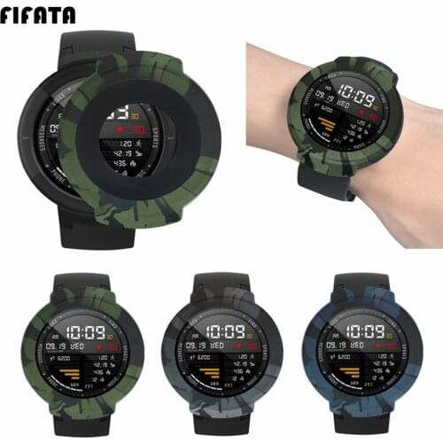 FIFATA Silicone TPU Protector Cover For Amazfit Verge Case For Xiaomi Huami Amazfit Verge 3 Smart Watch Replacement Accessories
