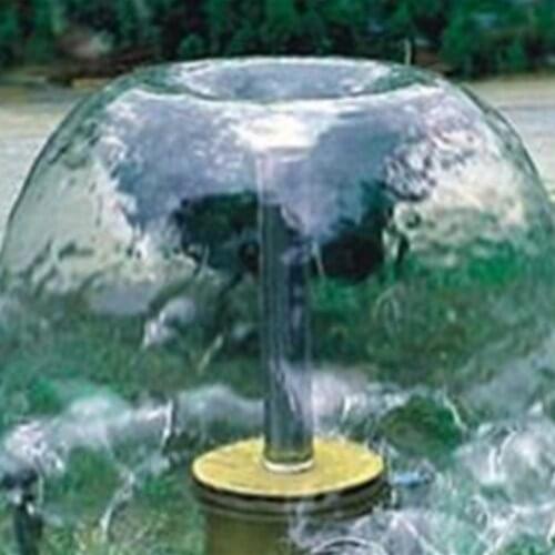 1/2'' DN15 Interior 3/4'' DN20 Exterior Thread Mushroom Brass Fountain Head Water Sprinkler Spray Nozzle Head