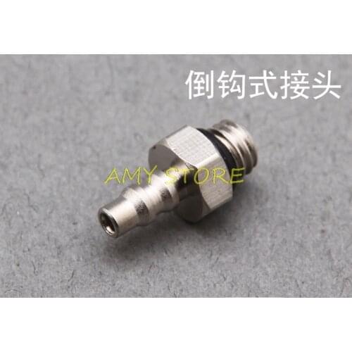 10pcs Nickel Plated Brass 3mm 4mm 6mm OD Hose Tube Barbed Pneumatic Air to M3 M5 Male Threaded Mini Barbed Fittings