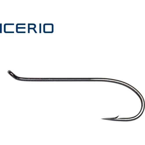 ICERIO 100PCS Salmon/Steel Head Flies and Nymph Fly Fishing Hook