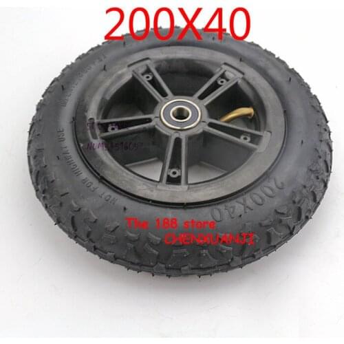 200x40 new Inner tube and outer tube special scooter with tire hub for electric scooter motorcycle Electric bicycle tyre