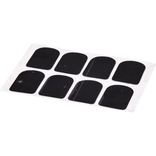 8 pieces 0,5 mm Soprano Saxophone Clarinet Trumpet Bite plate (Black)