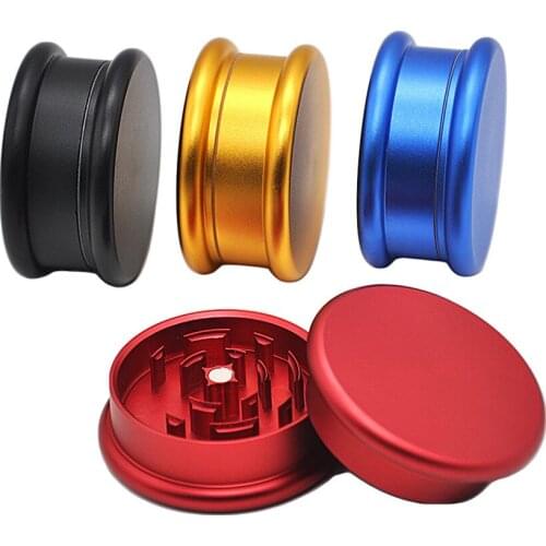 Grinde tobacco accessories Diameter 53mm 2-layer aluminum alloy smoke grinder Metal grinder smoke crusher Grinde