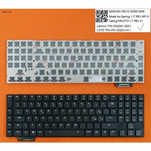 IT Italian QWERTY New Replacement Keyboard for Lenovo IdeaPad Y900-17ISK Y910-17ISK Y920-17IKB Laptop Full Colorful Backlit