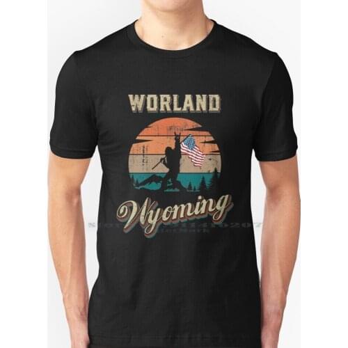 Worland Wyoming T Shirt 100% Pure Cotton Wyoming Wyoming Ctiy Wyoming State Worland Wyoming Worland Wyoming Worland Worland