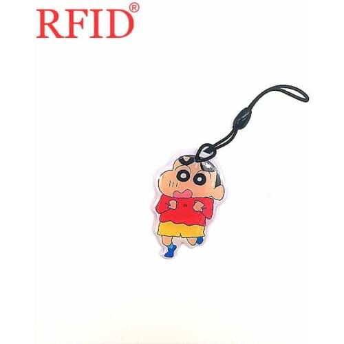 ID 125KHZ T5577 Rewritable Writable Keyfob Keys RFID Cartoon Blank Card Token Tag Keychain Locker Keys For Access Control Card