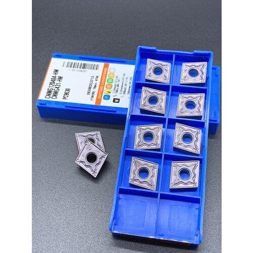 10PCS CNMG120404 TM/HA JC700 H01 YZ6020 NC3020 External Turning Tools CNMG120408 Carbide Insert Lathe Cutter Tool Turning Insert