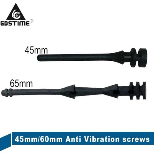 20 PCS 45mm 65mm Screw Pin Rivet Rubber PC Fan Anti Vibration Mount Silicone Screws Noise Absorbtion Fans Computer Rubber Screws
