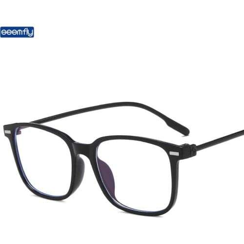 Seemfly Ultralight Glassware Anti Blue Light Glasses Frame Fashion Women Square Glasses Selfie Accessories Gift Dropship