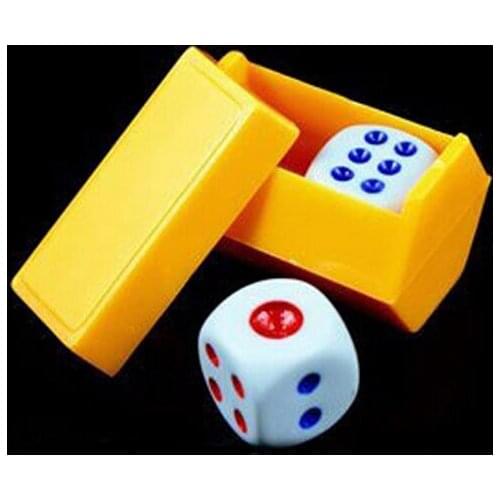 Magic Toys Magic Dice Listening Dice Prediction Children Kids Free Shipping Magic Tricks Props Toys Colors ramdon YH117