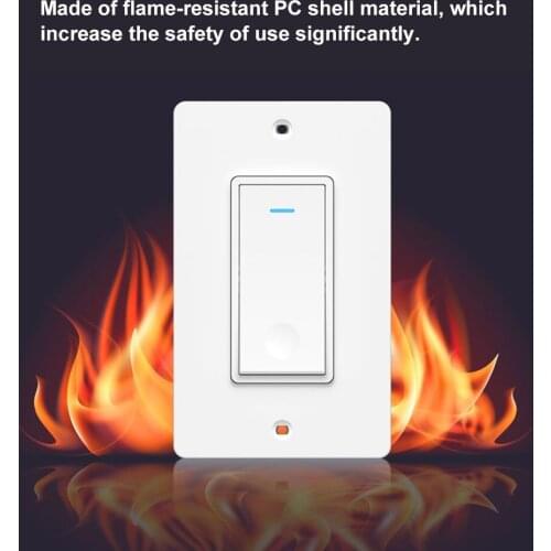 Wi-fi in-Wall Smart Switch Voice Control Smart Life APP Remote Control Timer Share Device for Android iOS Drop shipping