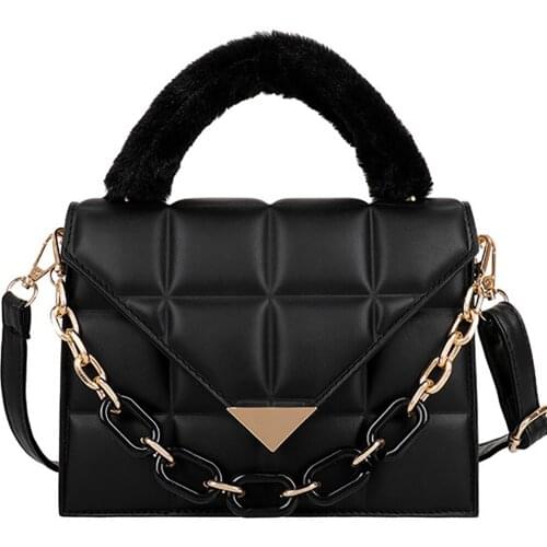 Women Diamond Chain Handbags Ladies Casual Shoulder Bags Female Luxury Designer Crossbody Bag Vintage Flaps 2021 High Quality