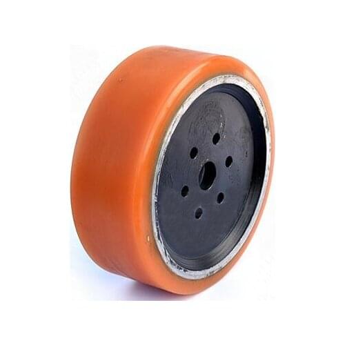 Zhongli 6-hole Polyurethane Driving Wheel Forklift Wheel Accessories