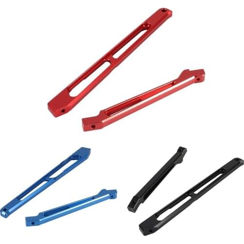 1 Set Metal Front and Rear Steering Support Mount Chassis Brace for Arrma Kraton 6S 1/8 RC Car Upgrade Parts
