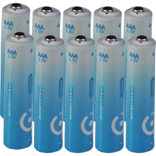 10PCS 1.5V AAA Lithium battery 1100mah NICE LR6 3A LiFeS2 dry cell NOT rechargeable for camera toys electric shaver toothbrush