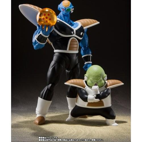 BANDAI SHF Anime Dragon Ball Z SHF Frieza Ginyu Force Burter Guldo PVC Collection Model Action Figure Toys Christmas Gifts Kids