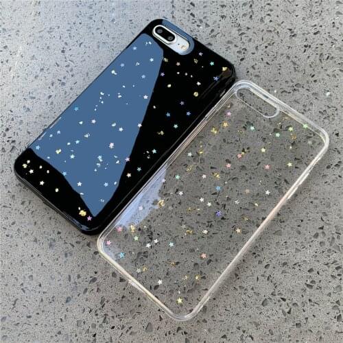 For Xiaomi Redmi Note 10 Pro 9T Case K40 PRO Gold Foil Stars Cover for Xiaomi Mi 11 Lite MI 11i POCO X3 NFC F3 M3 Case