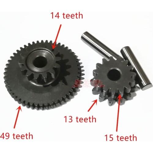 For CG300 YX300 CG YX 300 Chain Drive Engine Starter Motor Gear Dual Link Gear Drive Gear Main & Counter Gear