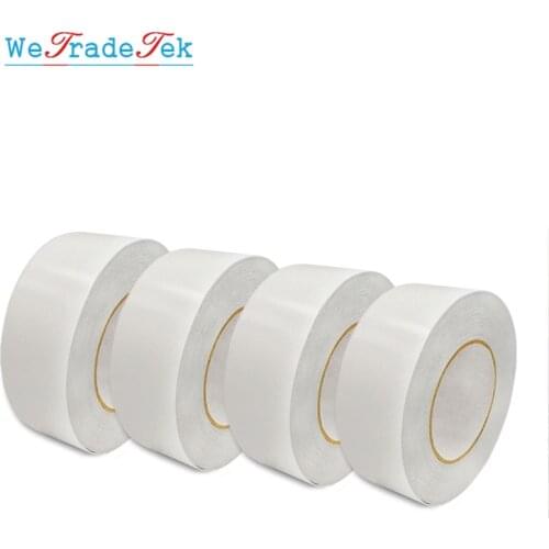 50M PET Adhesive Double Side Tape Strong Sticky Double Face Self Adhesive Tape 8/10/12/15/20/25/30mm