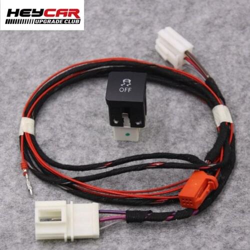 FOR 5K0927117 Jetta MK5 5 GOLF 6 MK6 VI ESP OFF ASR Switch Button With Harness Cable 5K0 1KD 1TD 927 117