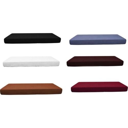Hot 1 Seat Waterproof Sofa Seat Cushion Cover Couch Stretch Slipcovers Protector Sofa Stretch Anti-Skid Waterproof Cushion Cover