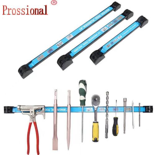 8" 12" Magnetic Tool Holder Bar Organizer Storage Rack Knife Wrench Pliers hand Tool Storage