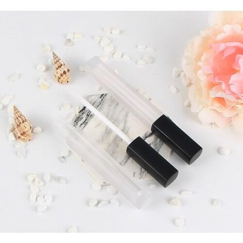 Make up Frosted Transparent 4ml Empty DIY Lip Gloss Lipstick Tubes Plastic Elegant Lip Beauty Tool for Travel 20pcs/lot