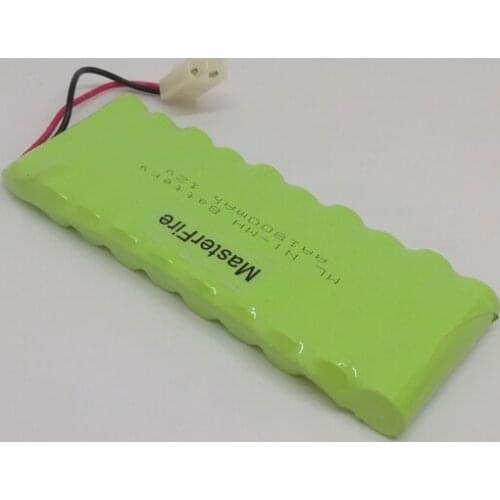 MasterFire Original 12V AA 1800mAh Rechargeable Ni-MH Battery Ni MH Batteries Pack With Plugs