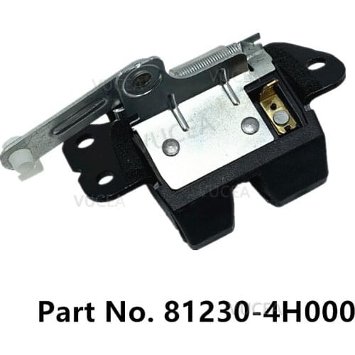 Trunk lock block trunk door lock mechanism For Hyundai 2007 - 2021 H-1 GRAND STAREX H-1 I800 812304H000 81230 4H000 81230-4H000