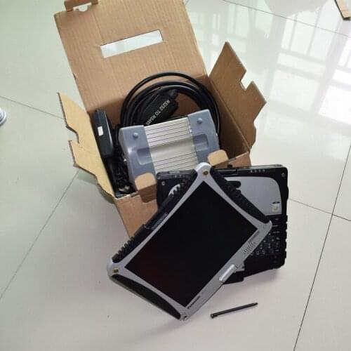 Mb Star c3 Multiplexer with Software Super Ssd Fast Speed Laptop CF19 Touch Screen All Cables Full Set Ready to Use
