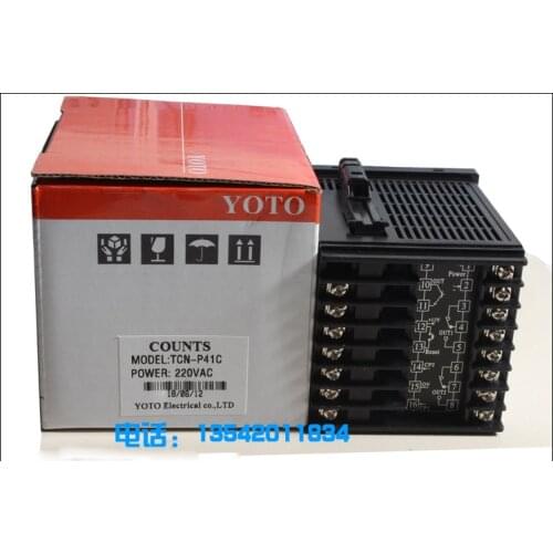 Genuine YOTO Kitazaki digital display counter TCN-P61C TCN-P41C electronic counter AC220V DC24V