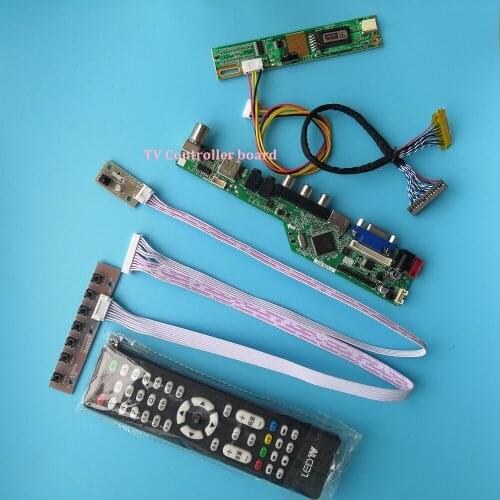 For B156XW01 V.2 Resolution TV 30pin USB Digital Signal Controller Board 1 lamps 15.6" VGA HDMI AV Interface Module 1366X768