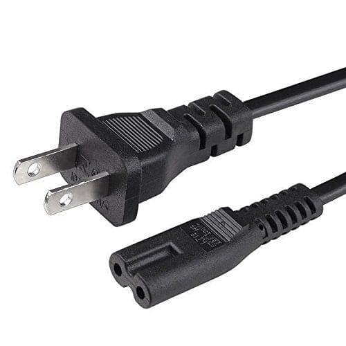 2 Prong Printer Power Cord/Printer Power Cable for Canon PIXMA MP160 And Many Different Other Model Canon HP,L-exmark,Dell