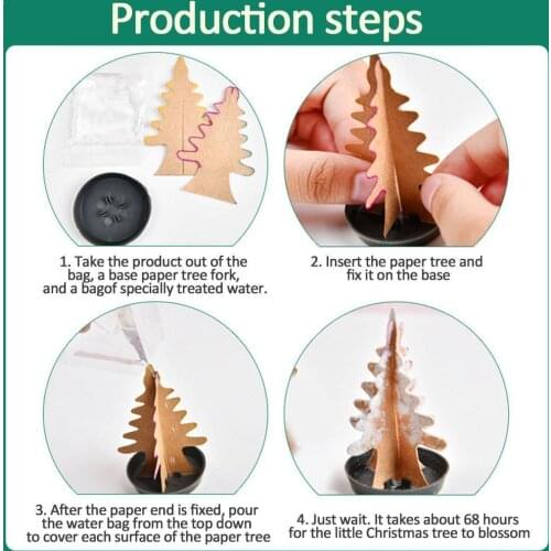 Magical growth tree toy boy girl novelty Christmas gift stuffing Christmas stocking S7D0