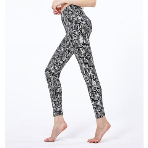 INDJXND Houndstooth Print Flower Leggings Stripes Plaid Thin Pants Fashion Women Black Trousers Knitted Cotton Summer Bottom