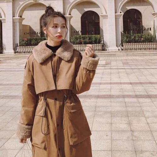 Winter Clothes Women Warm Thicken Jackets for Ladies New Long Korean Style Parkas Famale Elegant Clothing Manteau Femme SQQ236