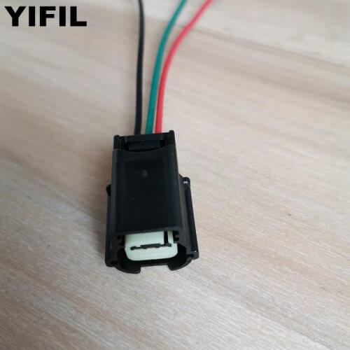 1/5/10pcs/lot 3 Pin/Way Female Parking Sensor PDC Parksensor Connector Plug Wire Harness Pigtail For Buick Chevrolet GM OPEL