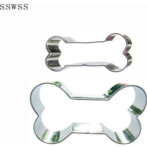 Cartoon Animals Dogs Favorite Two Bones,Cookie Cutters Baking Molds,Cake Decorating Fondant Tools,Direct Selling