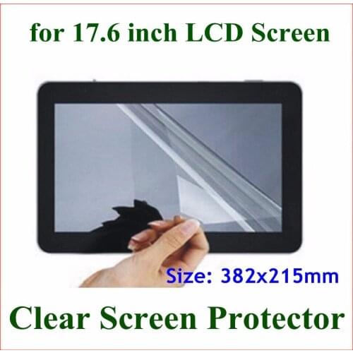 200pcs Ultra Clear LCD Screen Protector Protective Film for 17.6 inch Laptop Notebook PC LCD Monitor Size 382x215mm 16:9
