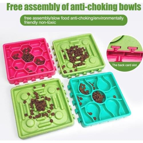 4pcs Non-Slip Pet Lickimat For Cats Dogs Lose Weight Slow Eating Feeder Dog Bowl TPR Lick Mat Feeding Food Bowls Pet Products