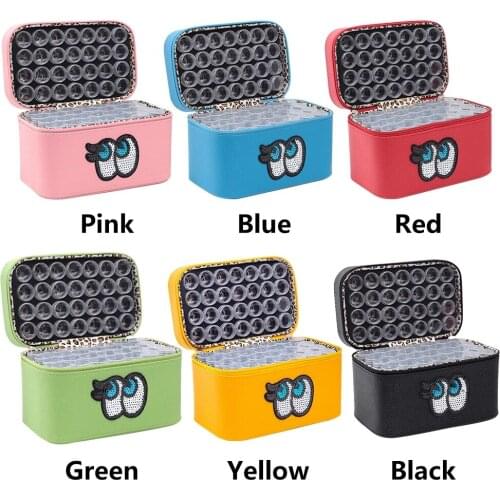 84 Grids Bottles Large Capacity Diamond Painting Box Rhinestones Container Embroidery Tools for Painting Decoration