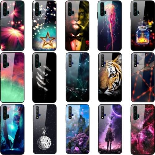 Tempered Glass Case for Huawei Honor 20 Lite Back Cover For Huawei Honor 20 Pro Lite Honor20 YAL-L21 YAL-L41 Phone Case Bumper