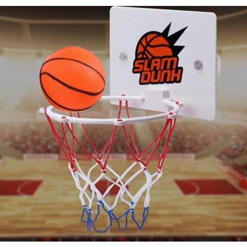 Childrens Mobile Wall-mounted Basketball Stand Indoor Hanging Shooting Frame Basketball Board Sports Game Fidget Toys