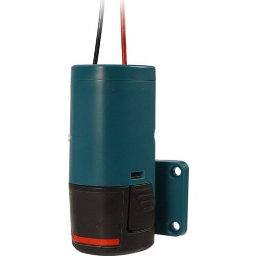 For Bosch Adapters 18V Battery Power Connector Adapter Dock Holder With 14 Awg Wires Connectors Power Blue