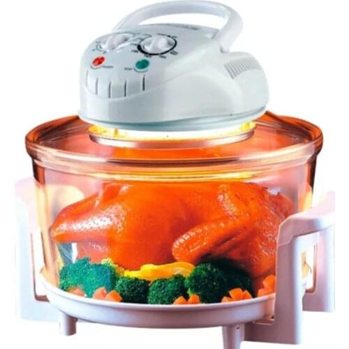 Electric convection oven halogen healthy kitchen 12 liters accessories quality