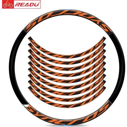 Mountain bike SYNCROS wheel set sticker mtb bicycle decals 27.5inch and 29inch